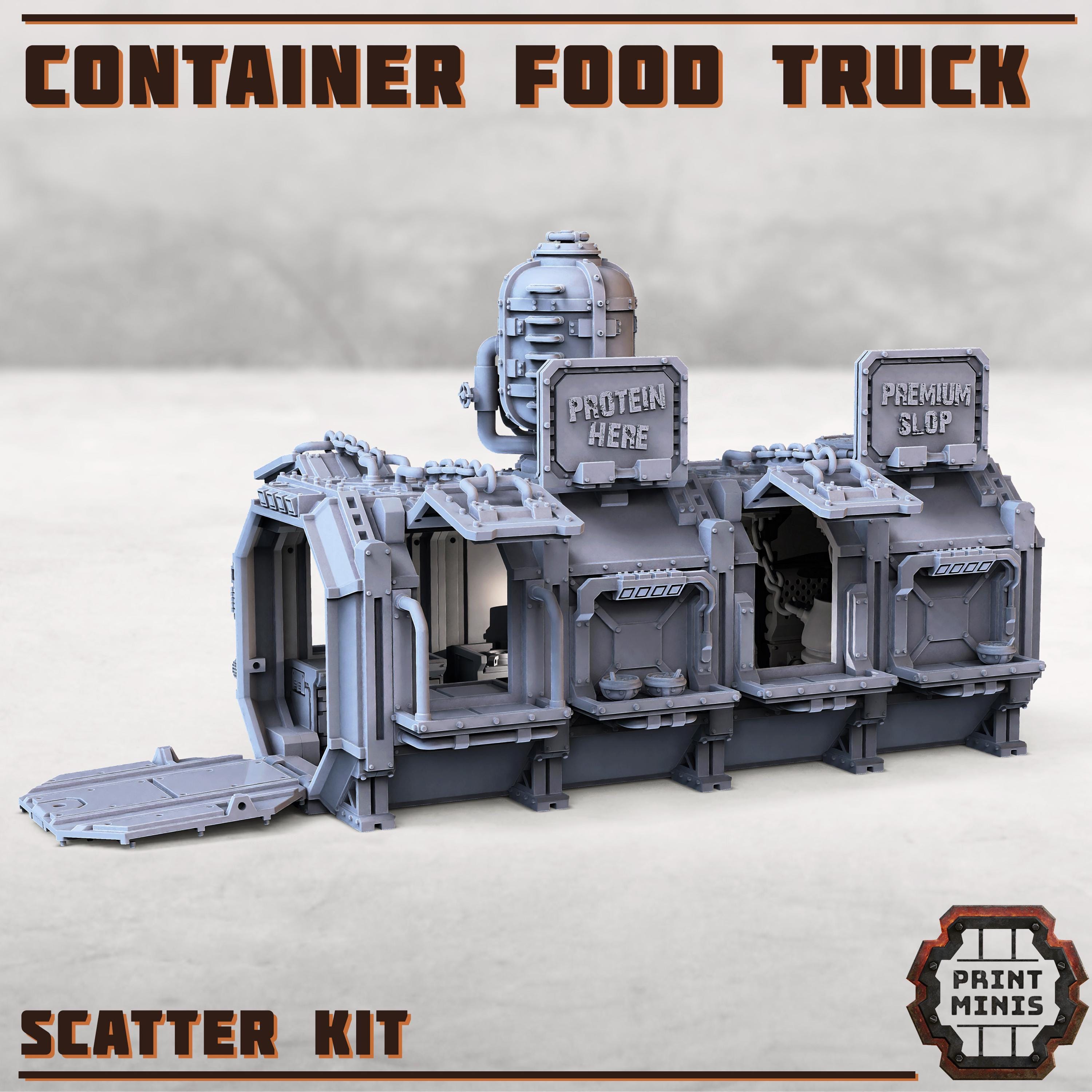 Print Minis - Food Truck - Container Kit