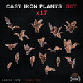 Cast iron Plants - Basing Bits - 32mm Basing