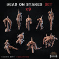 Dead on stakes - Basing Bits - 32mm Basing