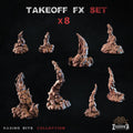 Takeoff fx - Basing Bits - 32mm Basing