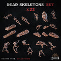 Dead Skeletons - Basing Bits - 32mm Basing