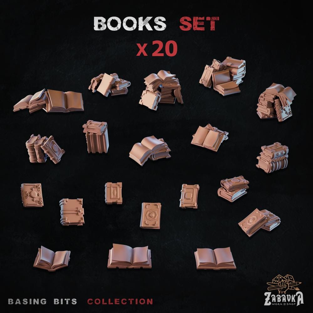 Books - Basing Bits - 32mm Basing