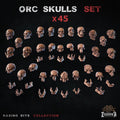 Orc Skulls - Basing Bits - 32mm Basing
