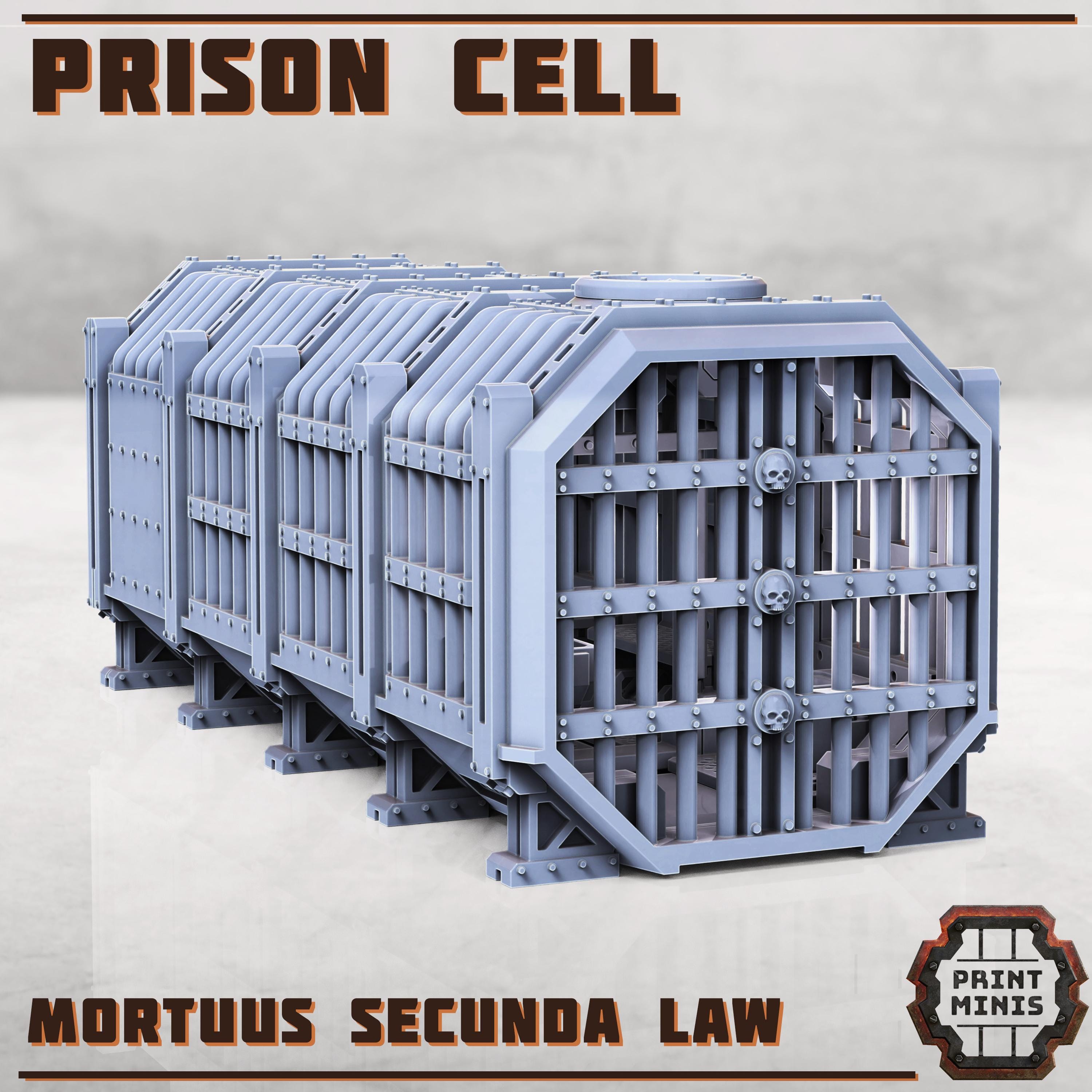 Print Minis - Prison Cell