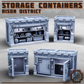 Print Minis - Storage Containers - Risor District