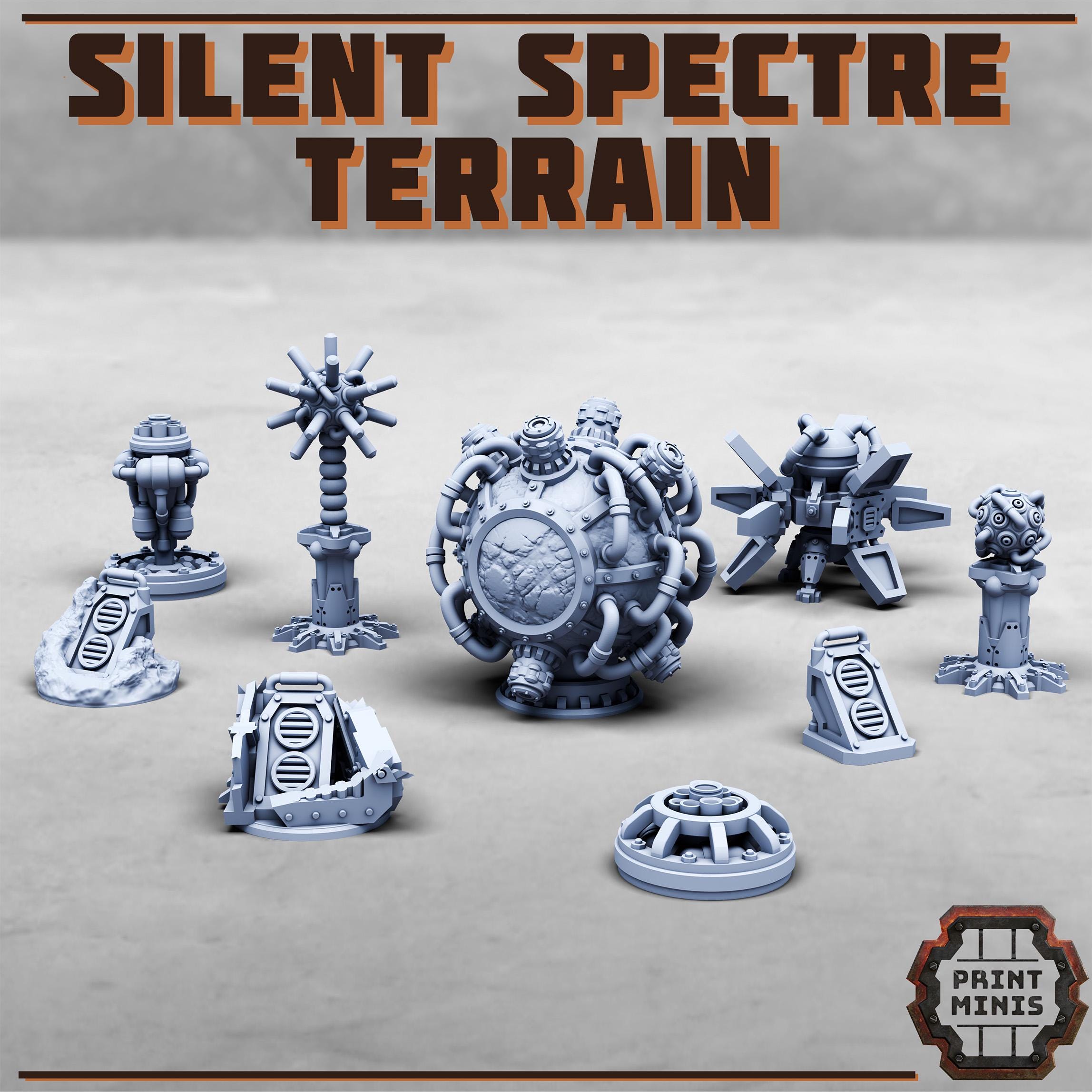 Print Minis - Silent Spectres Gang Traps