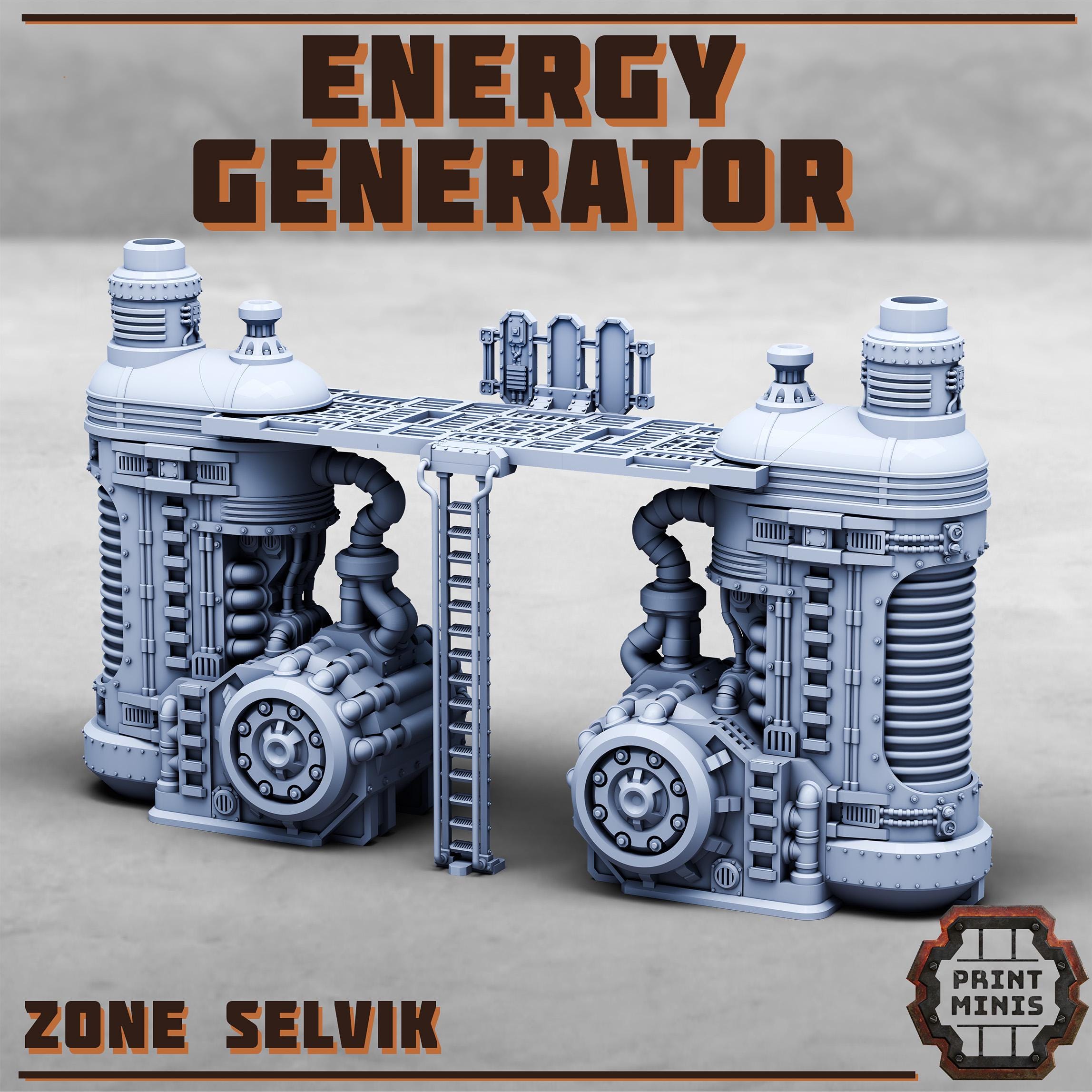 Print Minis - Plasma Energy Generator