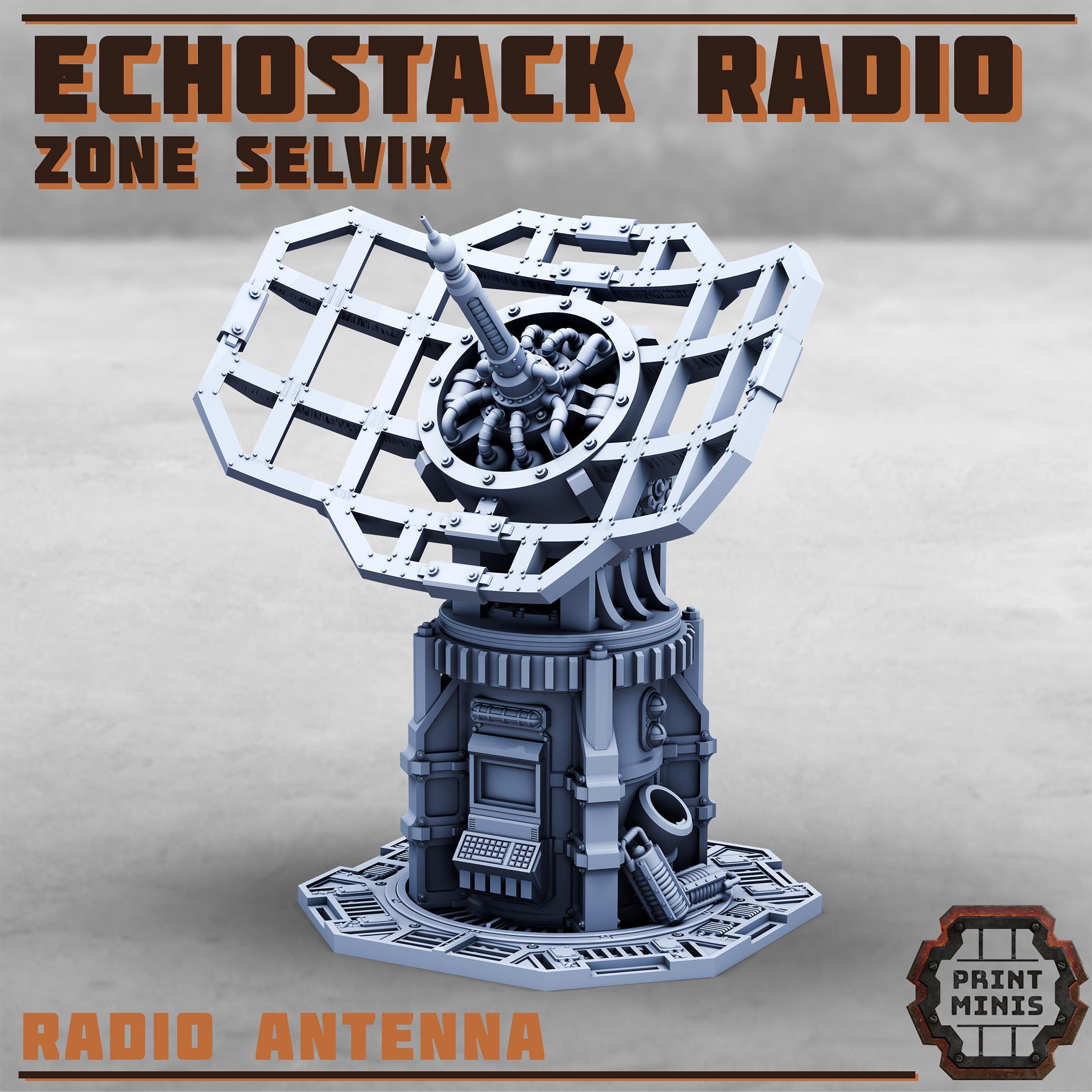 Print Minis - Echostack Radio - Zone Selvik