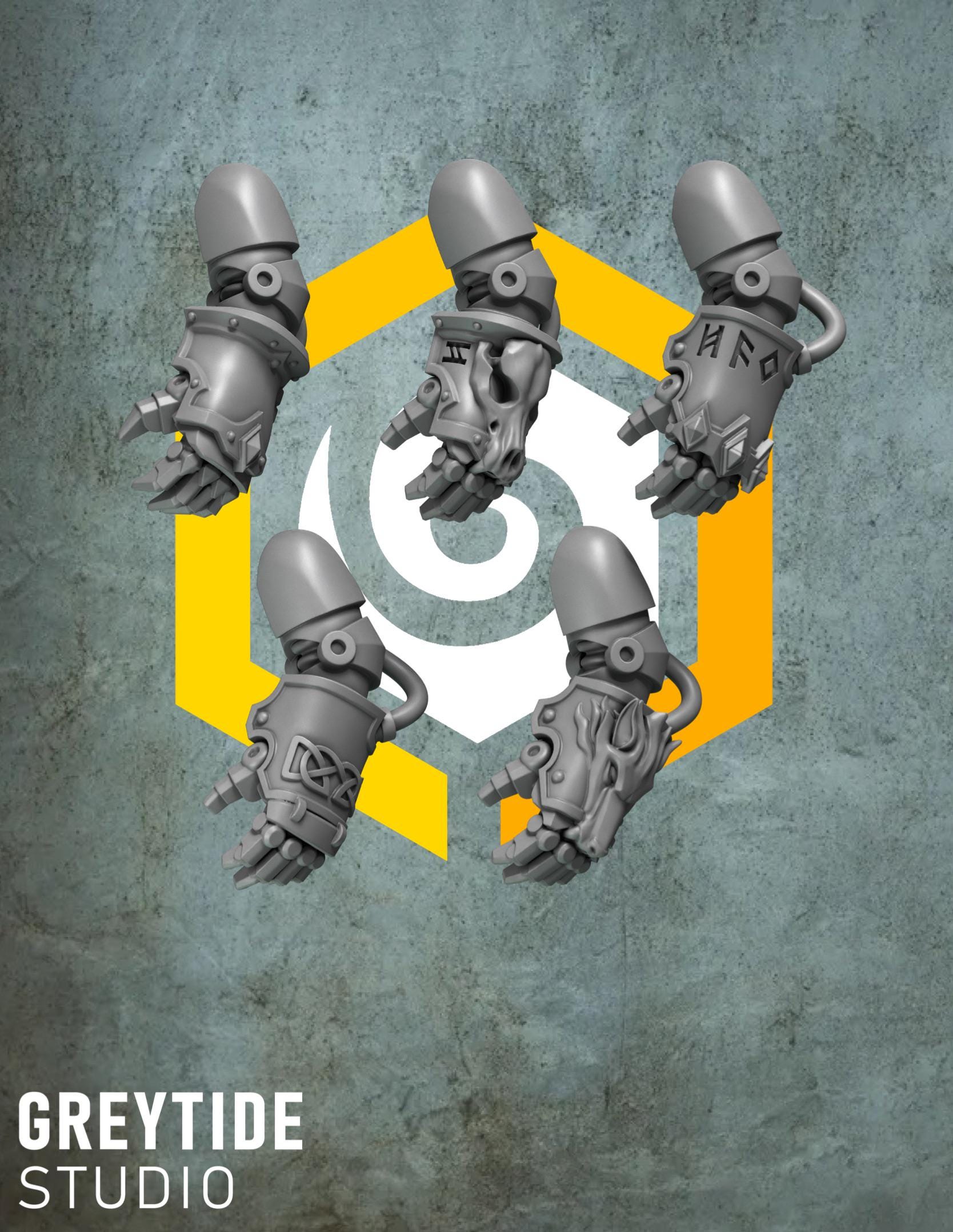 Primal Hounds - Power Fists #2 - GreyTide Studio