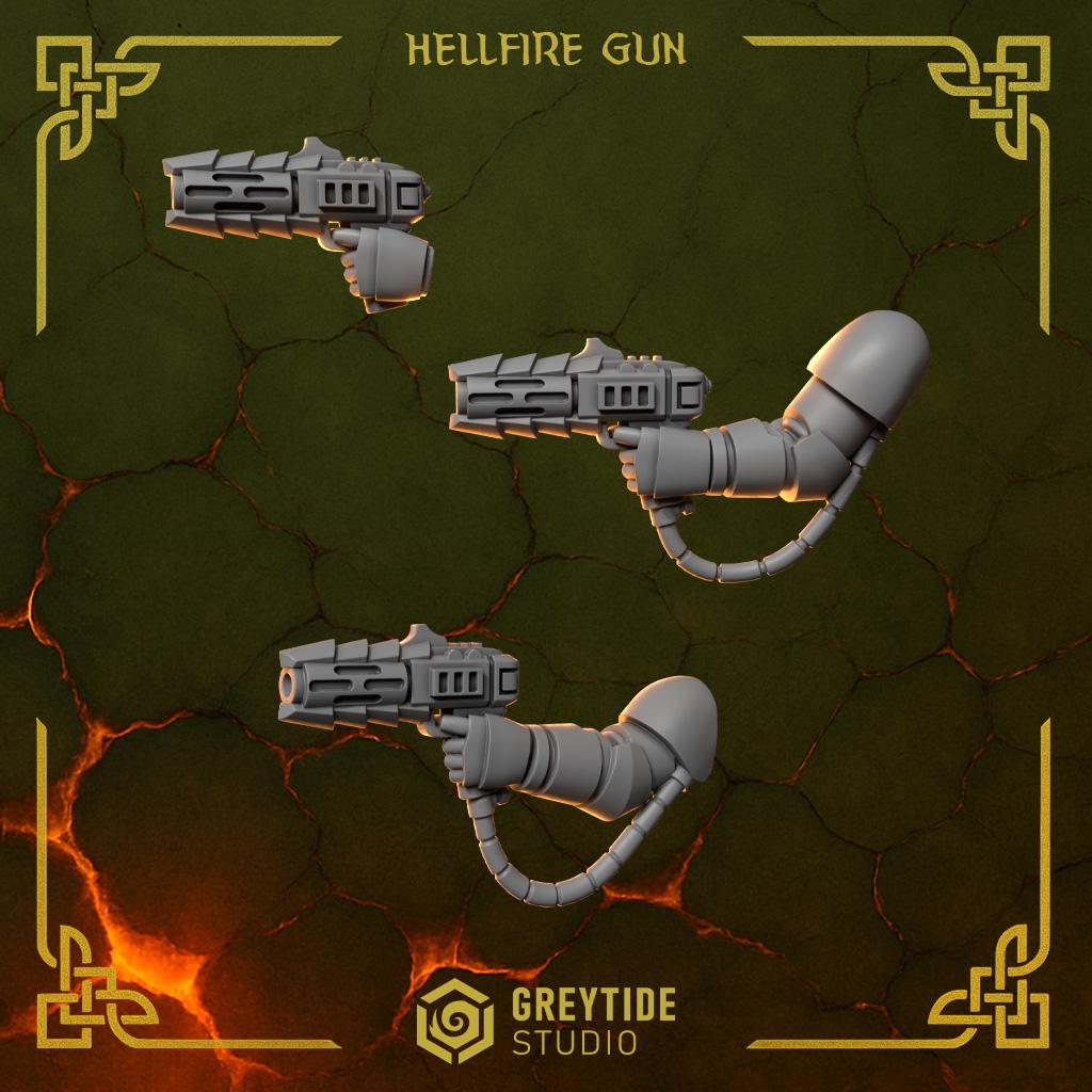 Anvil Wardens -  Hellfire Guns - GreyTide Studio