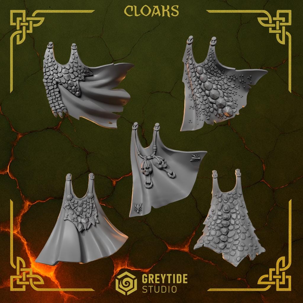 Anvil Wardens -  Cloaks - GreyTide Studio