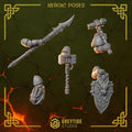 Anvil Wardens - Heroic poses - GreyTide Studio