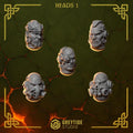 Anvil Wardens -  Heads 1 - GreyTide Studio