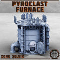 Print Minis - Pyroclast Furnace - Zone Selvik - 32mm Basing