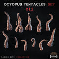 Octopus Tentacles - Basing Bits - 32mm Basing