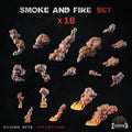Smoke & Fire - Basing Bits - 32mm Basing