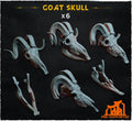 Goat Skull - Basing Bits - 32mm Basing