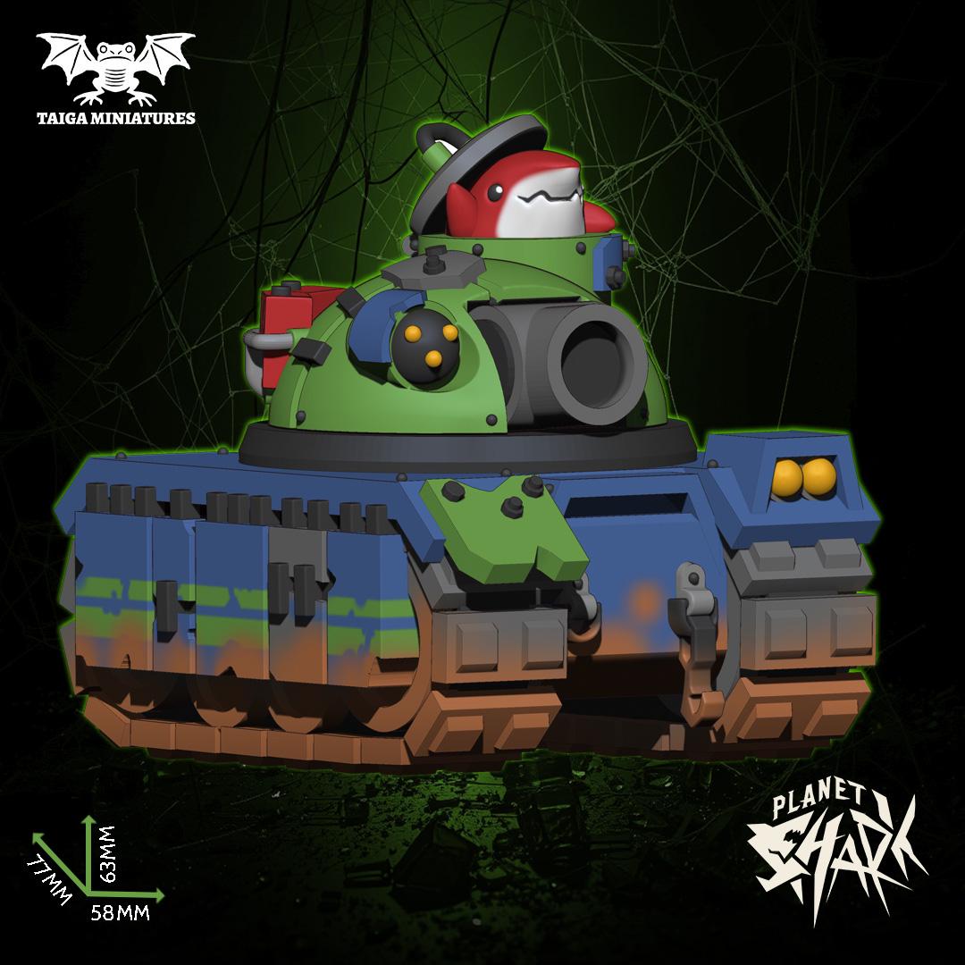 Planet Shark - Tank - Taiga Miniatures