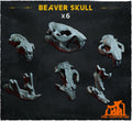 Beaver Skull - Basing Bits - 32mm Basing