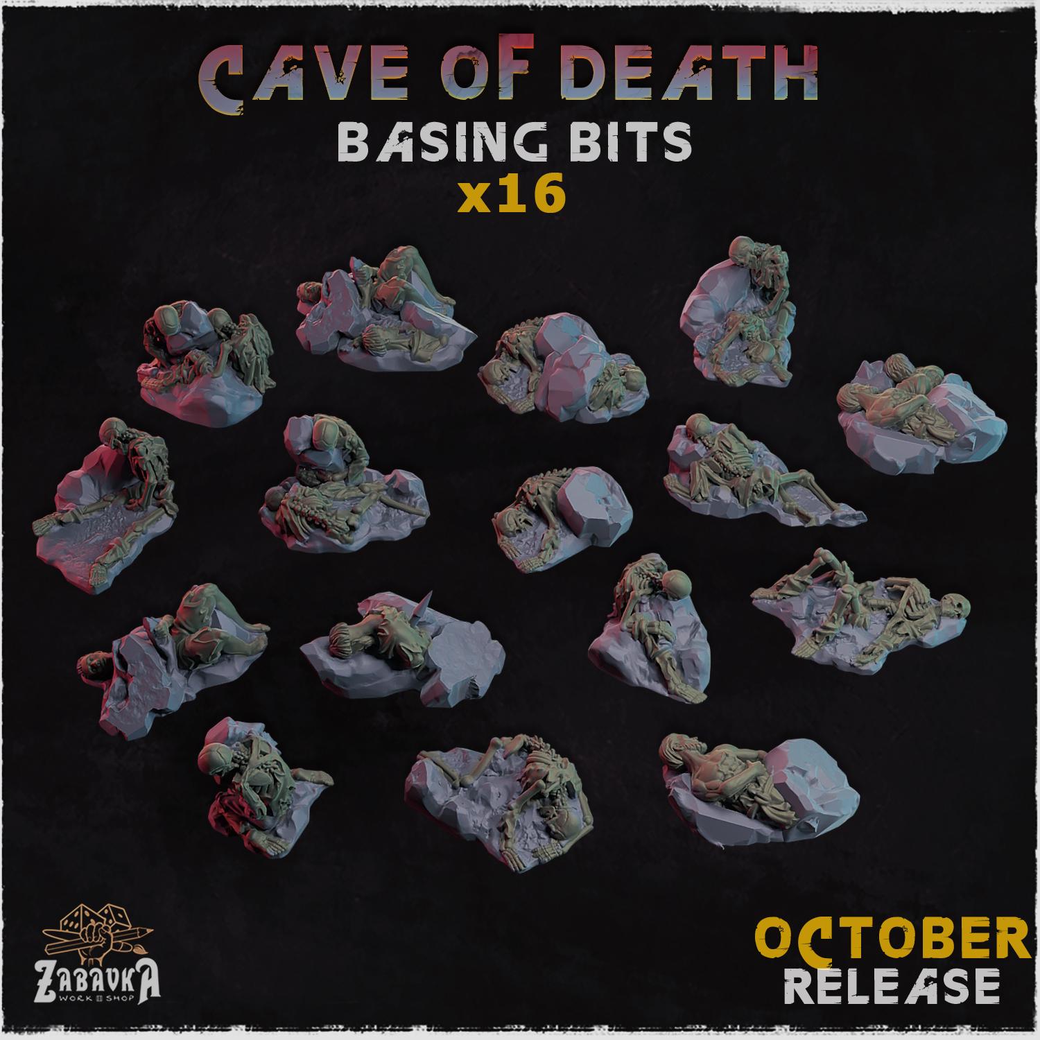 Cave of Death - Basing Bits - 32mm Basing