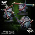 Planet Shark - Sharkmurai - Taiga Miniatures