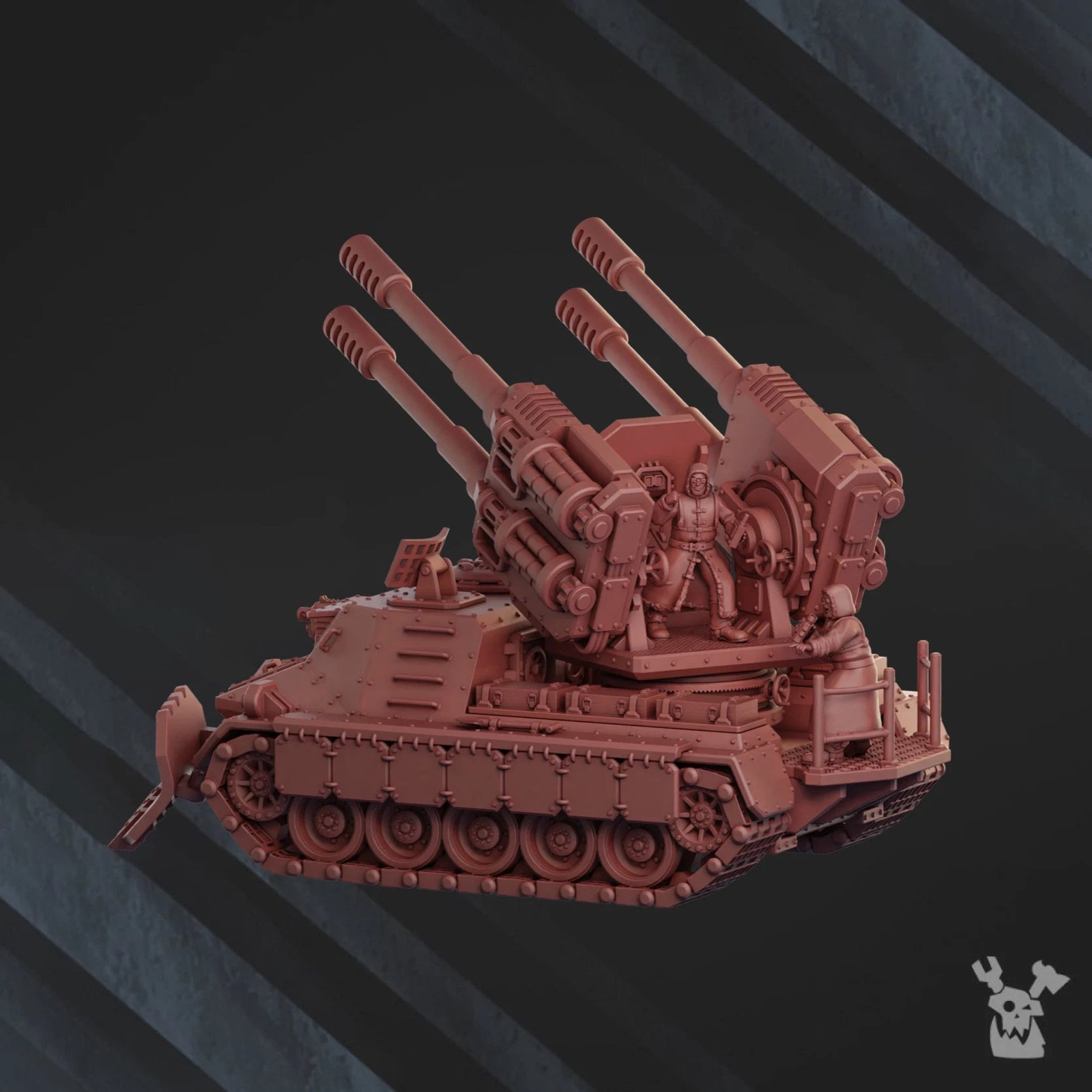 Anti-aircraft cannon "Ural Lynx" UL-87 - DakkaDakka