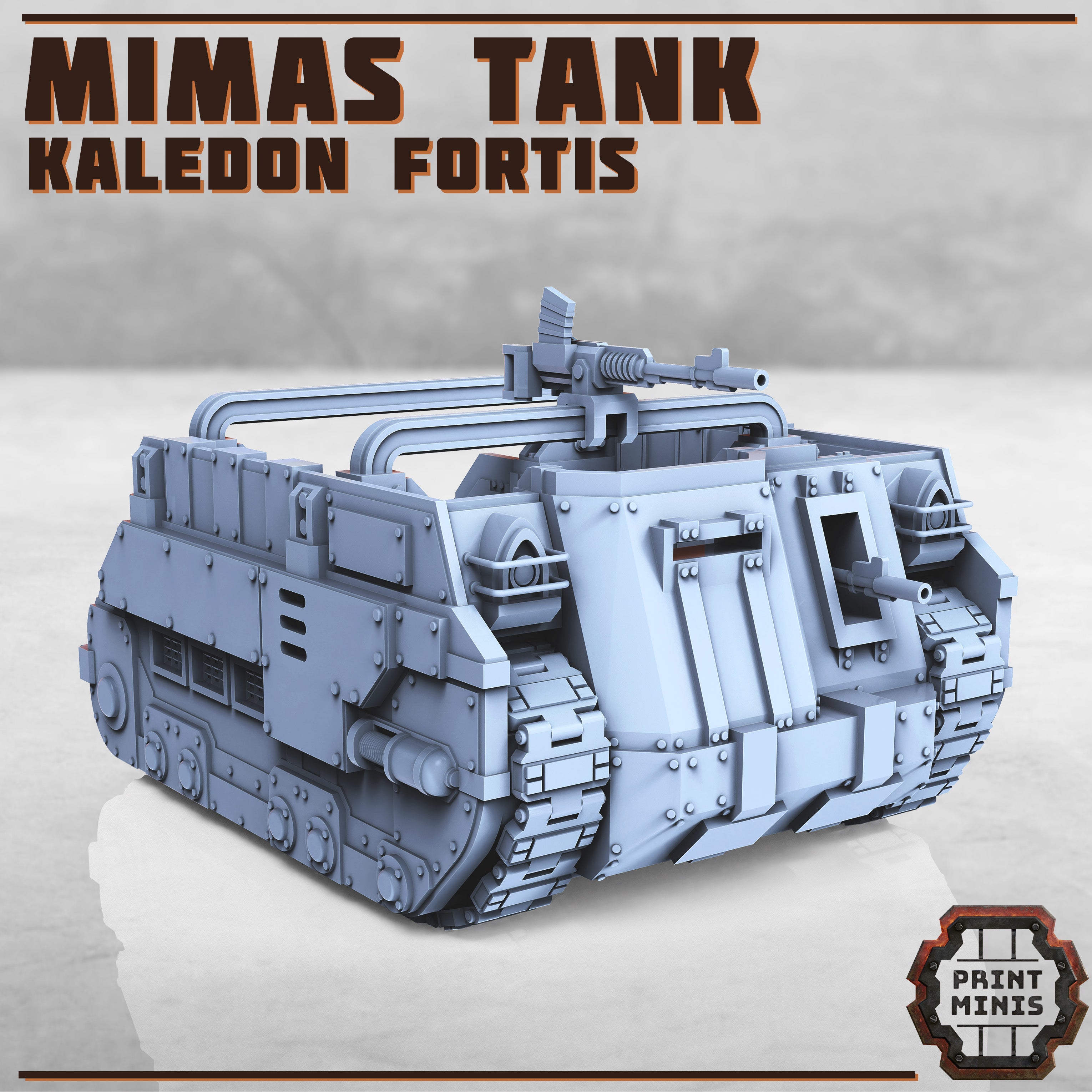 Print Minis - Mimas Tank