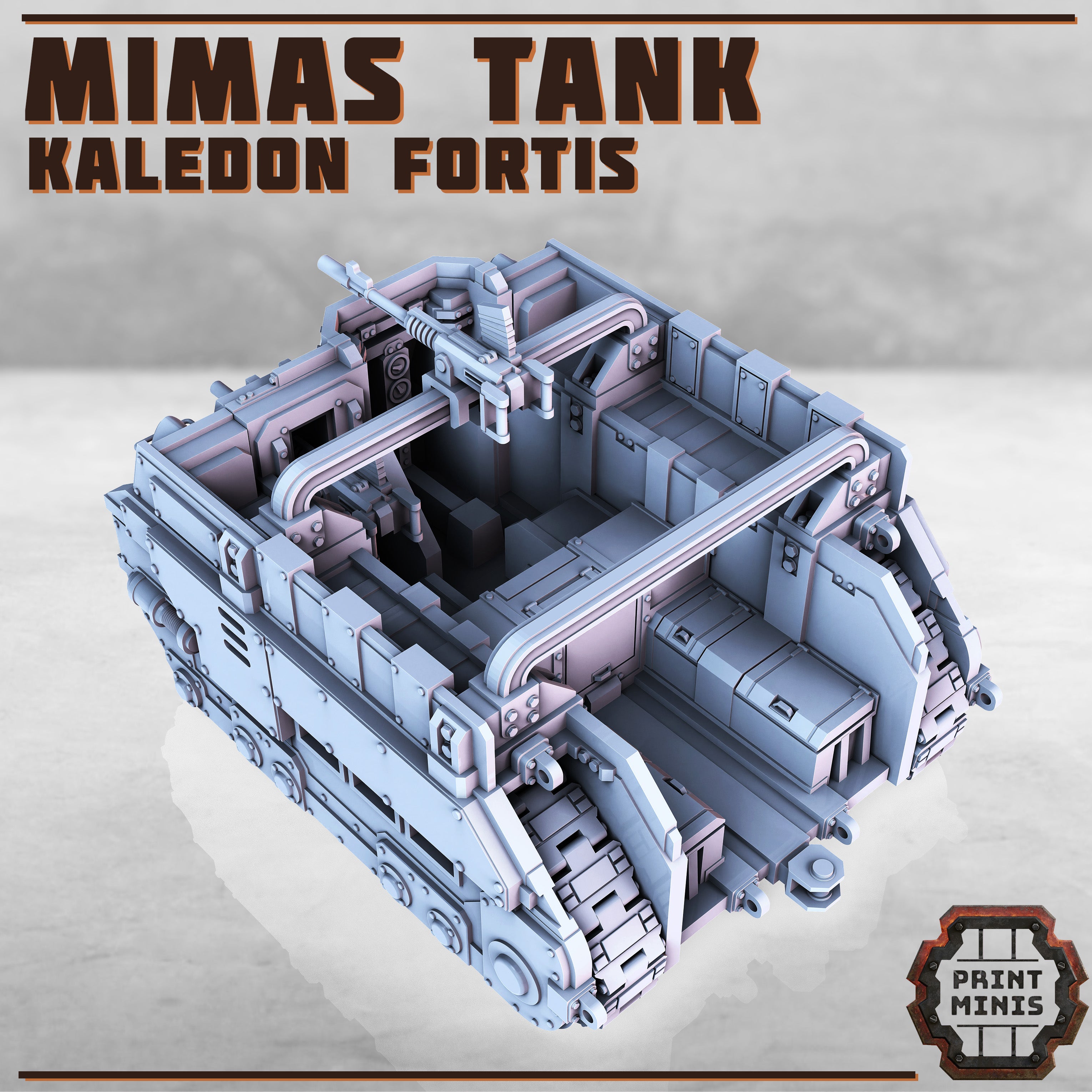 Print Minis - Mimas Tank