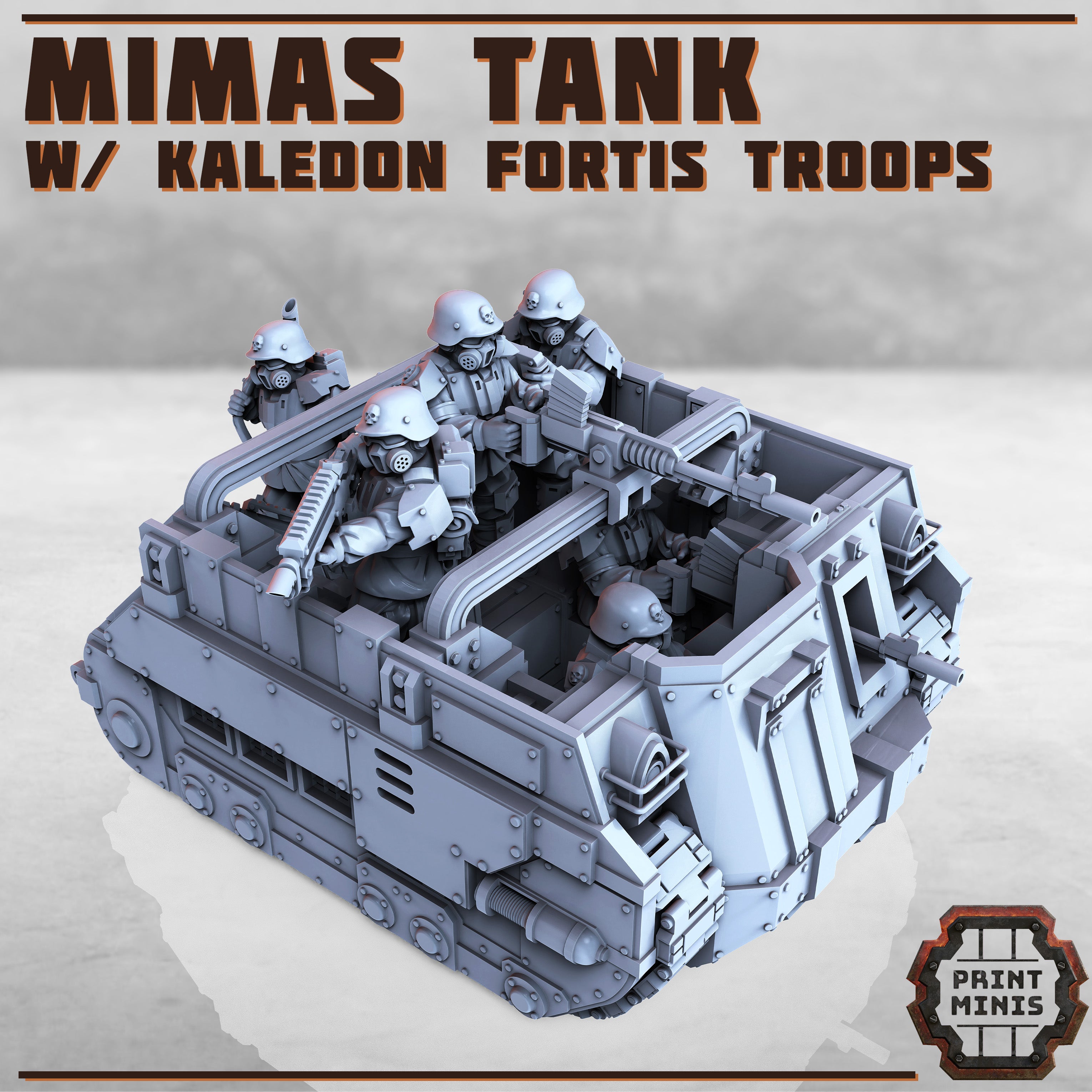 Print Minis - Mimas Tank